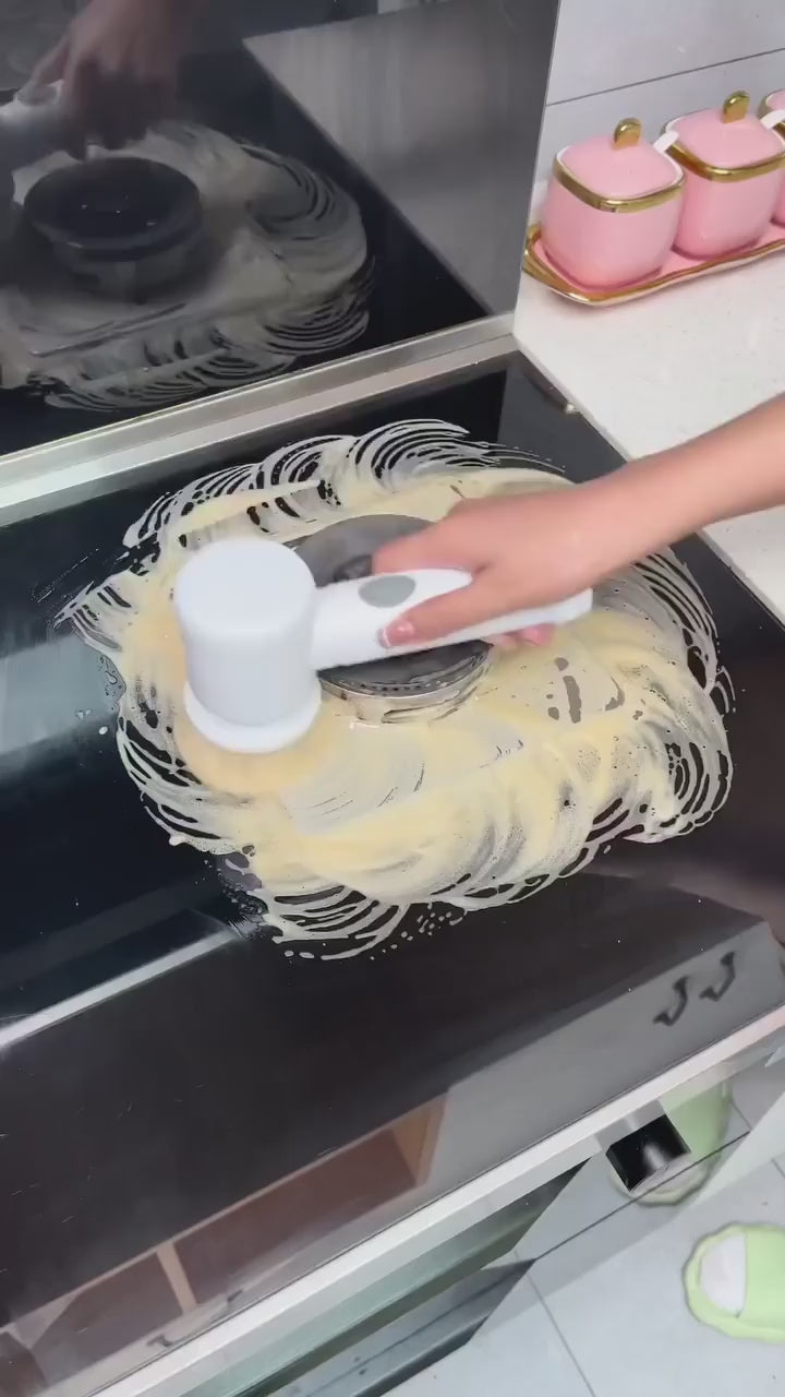 5-in-1 Handheld Cleaning Brush Scrubber